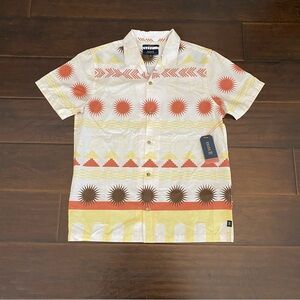 New with tag Roark  Gonzo short sleeve summer Hawaiian shirt men’s size M